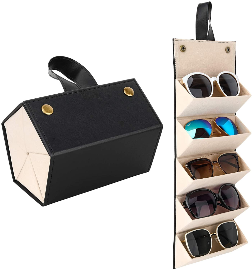 Estuche plegable para gafas (organizador 5 en 1)